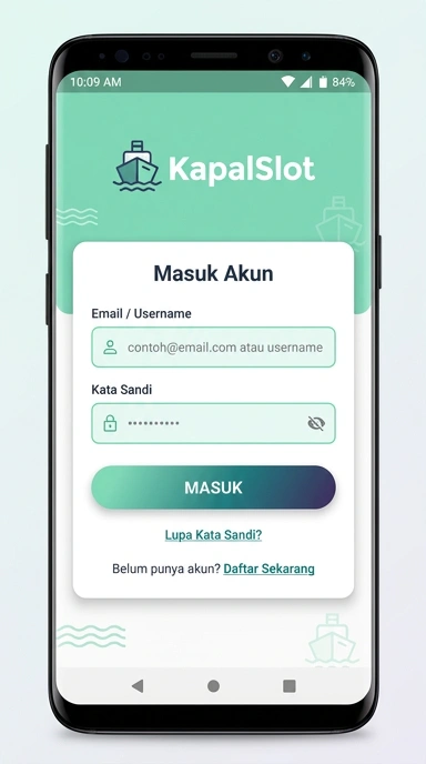 Masuk Akun Kapalslot untuk Pengguna Android
